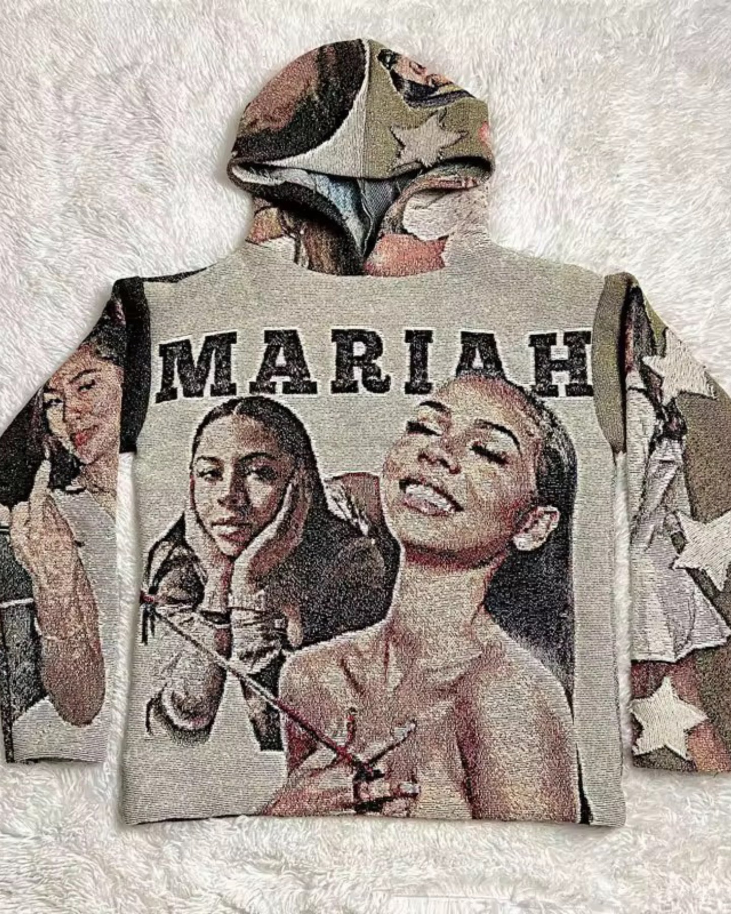 “Spread Thin” Mariah The Scientist Tapestry Hoodie